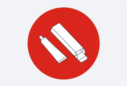 Bottle & Tube into Box